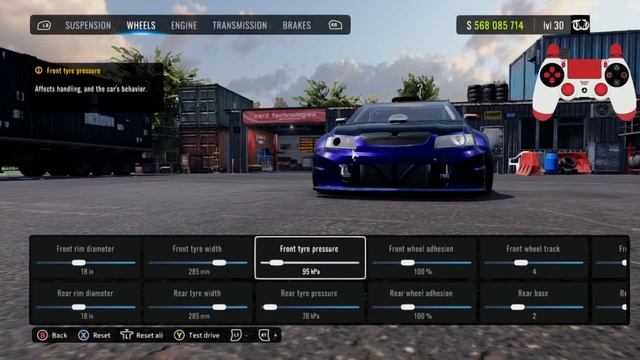 Raven RV8 100 Adhesion Ultimate Drift Setup - CarX Drift Racing Online смотреть онлайн