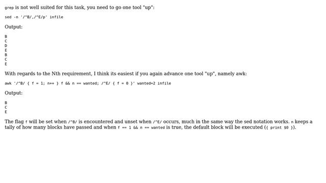 How to grep a section of a file in bash shell? (2 Solutions!!) смотреть онлайн