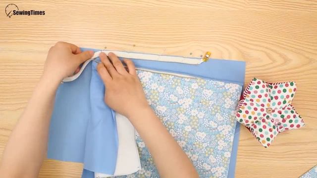 DIY Open Wide Zipper Tote Bag | Multi Purpose Bag Easy Tutorial [sewingtimes] смотреть онлайн