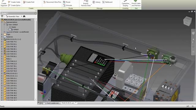 Démonstration d'un gros assemblage Autodesk Inventor смотреть онлайн