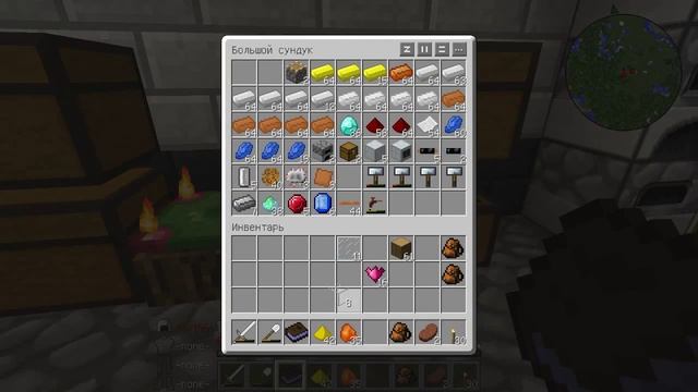 Minecraft с модами. Часть 10:Стол для переноса опыта и огнеупорная броня. смотреть онлайн