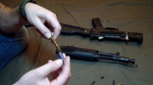 Замена резинки хоп-апа на приводе АК-серии от "CYMA"