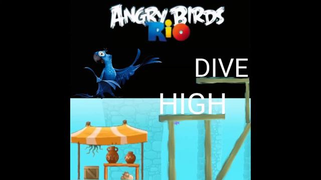 Angry Birds Rio - ( High Dive ) Theme Song смотреть онлайн