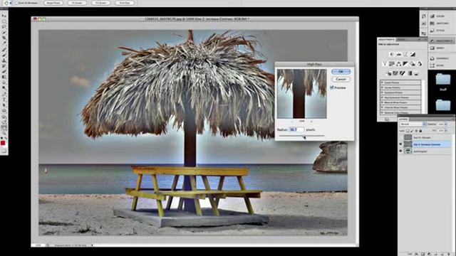 Photoshop Cs5 Tutorial High Pass Filter - How To смотреть онлайн