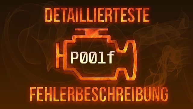 P001f detaillierteste Fehlerbeschreibung смотреть онлайн