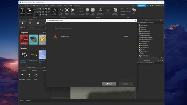 How To Allow Team Create in Roblox Studio - Tutorial смотреть онлайн