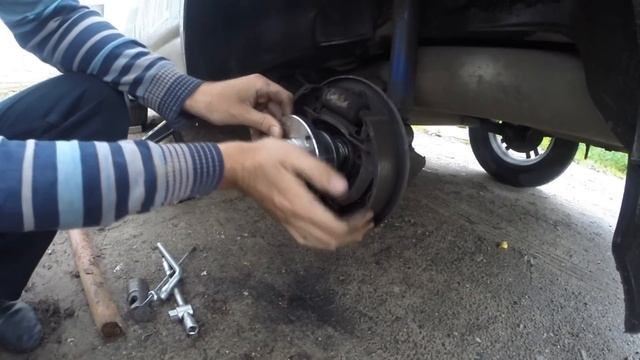 Замена ступицы за 15 мин