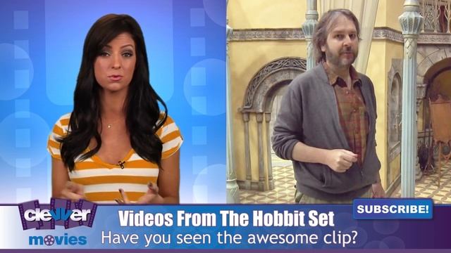 Peter Jackson Posts First Video From 'The Hobbit' Set смотреть онлайн