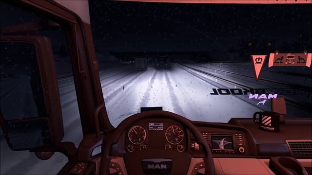 [ETS2 v1.36] On the Road im Winter *von Vorbereitungen & Schneechaos* смотреть онлайн