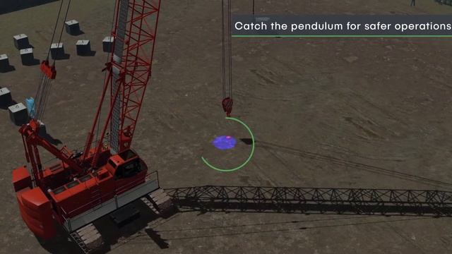 Crawler Crane Simulator | Pendulum Control Training | CM Labs смотреть онлайн