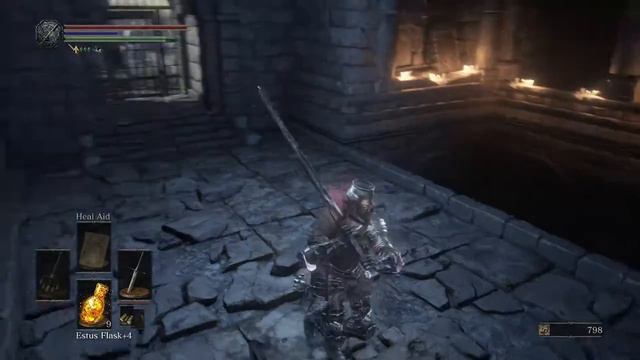 Tricky jump in Dark Souls 3 смотреть онлайн