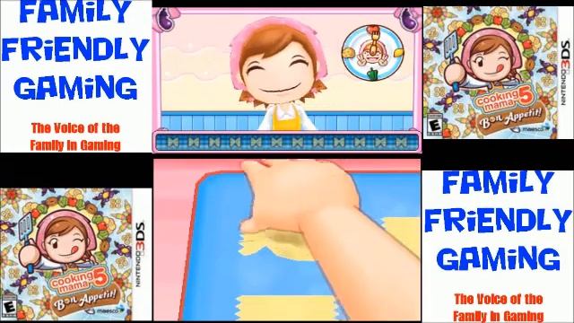 Cooking Mama 5 Bon Appetit! Farfalle Genovese смотреть онлайн