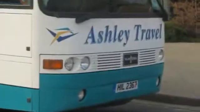 VanHool Volvo B10M Ashley Travel HIL2367 Drive Off at Sheffield Interchange смотреть онлайн