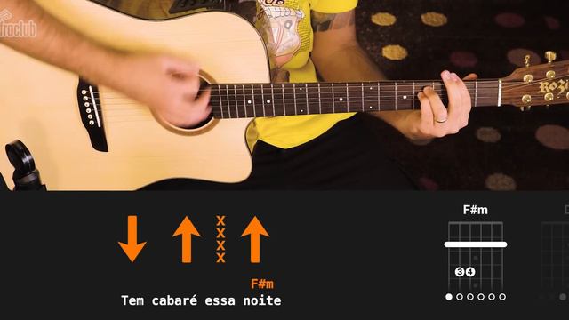 TEM CABARÉ ESSA NOITE - Nivaldo Marques (simplificada) | Como tocar no violão смотреть онлайн