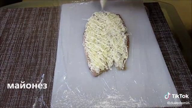 Рулет из селёдки