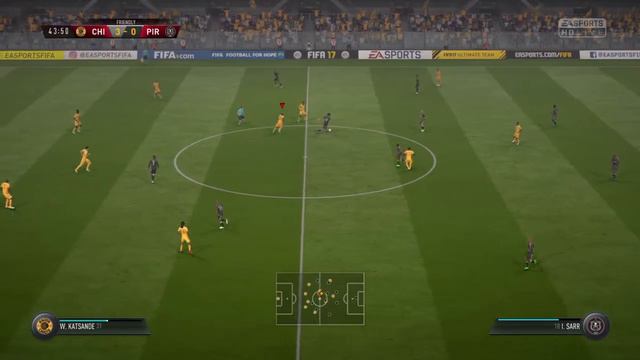 Kaizer Chiefs vs Orlando Pirates FIFA 17 смотреть онлайн