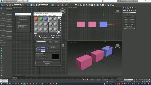 How to remove all 3d Max Materials ( 3ds max video tutorial ) смотреть онлайн