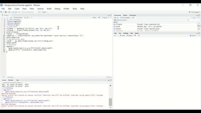 Raster maps with geom_raster() | Professional dataviz with ggplot2 | R смотреть онлайн