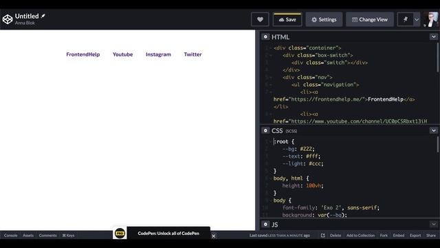 Dark & Light Toggle Mode with CSS and jQuery Only смотреть онлайн