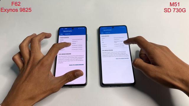 Samsung Galaxy F62 Vs Samsung Galaxy M51 Speed Test // OMG 😲 M51
