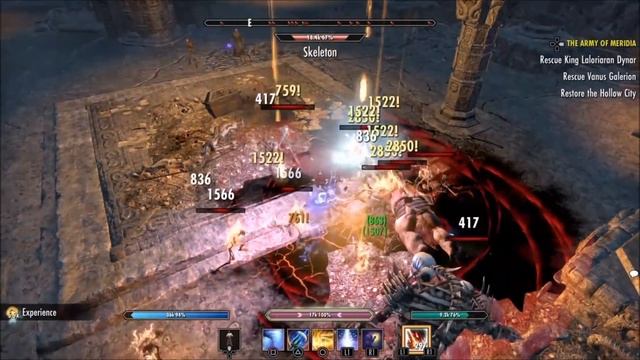 ESO: How To Solo Skyreach Catacombs! The Best EXP Farming Location! смотреть онлайн