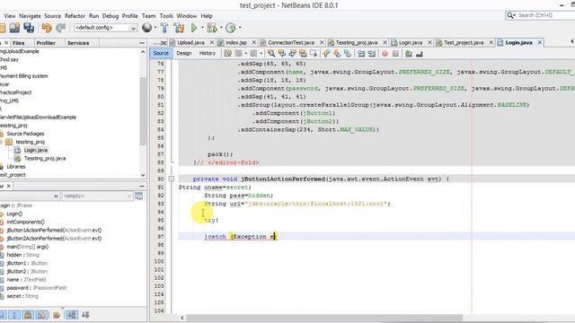 connecting jframe with database смотреть онлайн