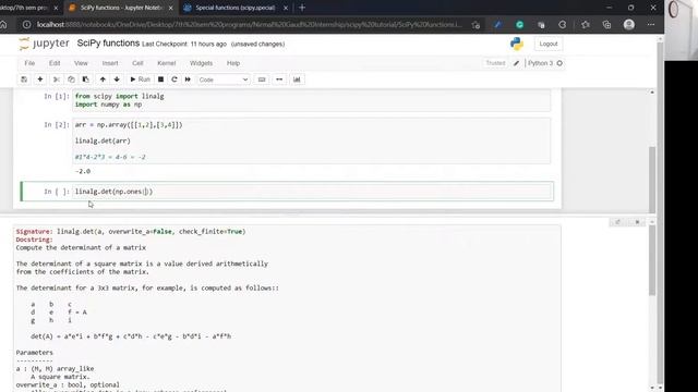 Scipy special functions using Python Programming: Tutorial 17 смотреть онлайн