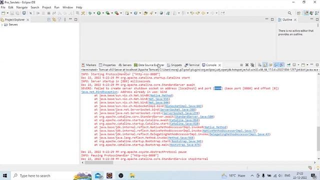Tomcat failed to start in eclipse смотреть онлайн