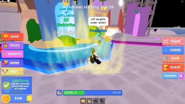 НОВЫЙ СИМУЛЯТОР КАЧКА! ЛЕГЕНДА ЛИФТИНГА! СЕКРЕТНЫЕ КОДЫ ДЛЯ СУПЕР СИЛЫ! ROBLOX Lifting Legends смотреть онлайн