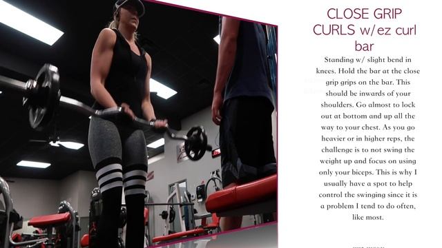 GROW YOUR BICEPS! | WORKOUT FOR WOMEN смотреть онлайн