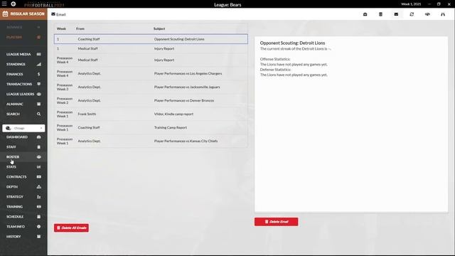 Draft Day Sports Pro Football 21--Chicago Bears Ep. 1--Meet The Team/Week 1 смотреть онлайн