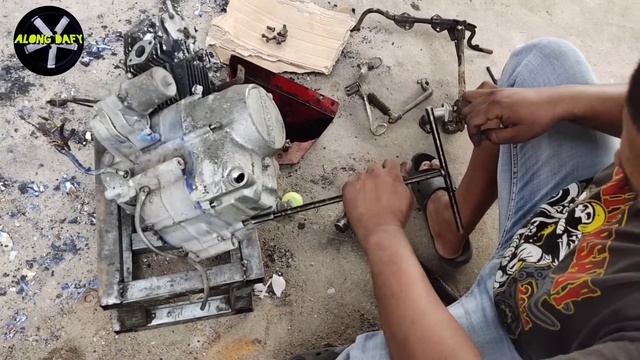 FULL RESTORATION • 1959 Antique Motorcycle Abandoned - TimeLapse