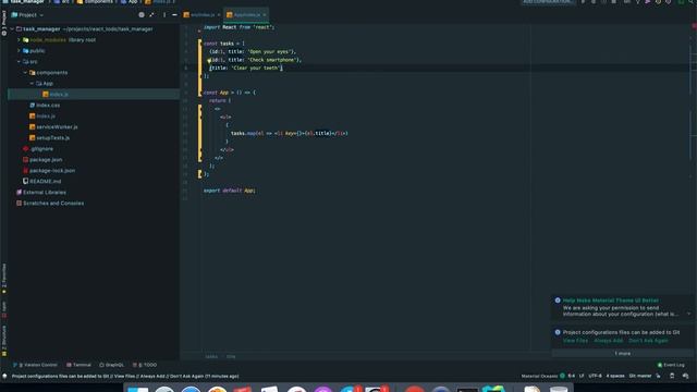 React task manager. Part 1. Простая Todo на React чтобы понять всю мощь) смотреть онлайн