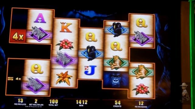 WMS Gaming: X-Reels - Gorilla Chief II Slot Bonus смотреть онлайн