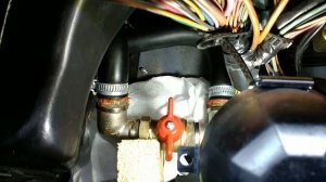 Шаровой кран на печку ВАЗ-2107