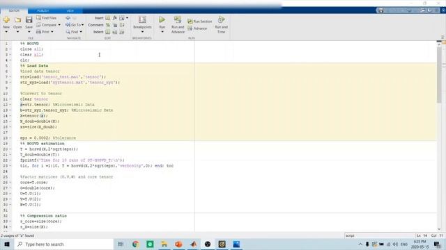 Tensor Decomposition (Tucker and HOSVD) with MATLAB example - Part 2 смотреть онлайн