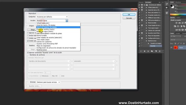 Curso Photoshop - Capitulo 10, Editar imagenes al mismo tiempo (automatizar) смотреть онлайн