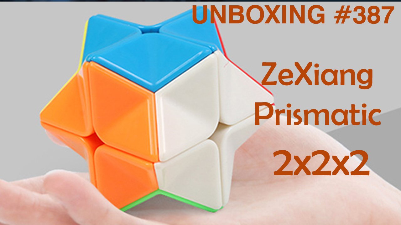 Unboxing №387 Странный кубик Рубика 2х2 | ZeXiang Prismatic 2x2x2 смотреть онлайн