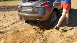 Off Road на Nissan Murano
