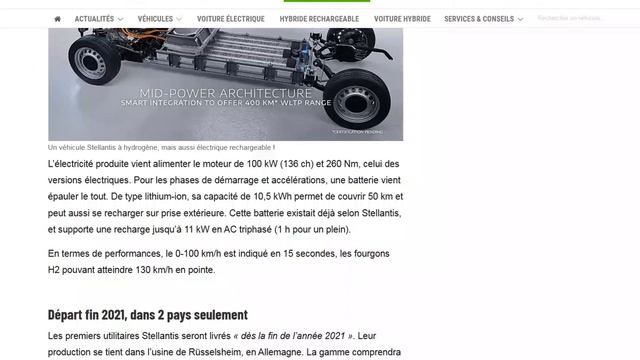 Le groupe Stellantis se lance dans l'hydrogène et dévoile 3 utilitaires hybride plug-in hydrogène ! смотреть онлайн
