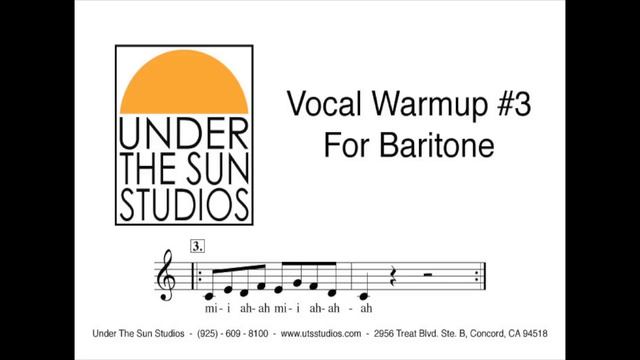 Vocal Warmup #3 for Baritone смотреть онлайн
