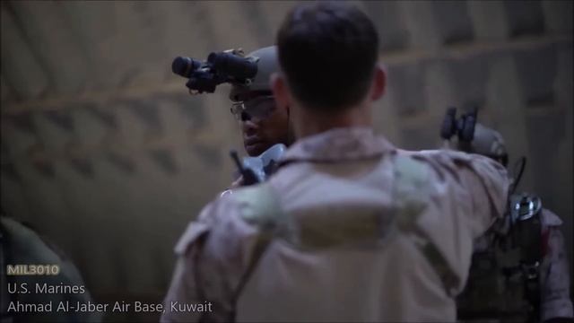 US Marine Expeditionary Unit during Combat Training in Kuwait. смотреть онлайн