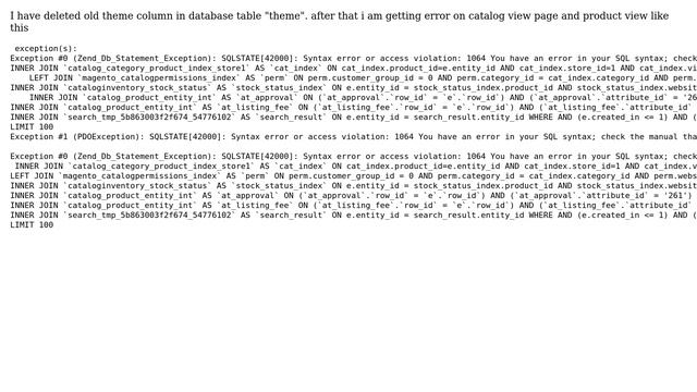 Magento: SQLSTATE[42000]: Syntax error or access violation: 1064 in magento 2.2.5 (2 Solutions!!) смотреть онлайн
