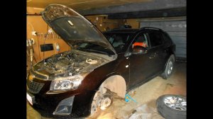 Шевролет круз_ ремонт бачка омывателя,устранение утечки.