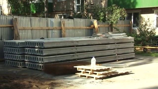 Никифорова 71: на восстановительных работах используются материалы по спецзаказу.