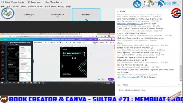 MEMBUAT EBOOK DENGAN BOOK CREATOR & CANVA смотреть онлайн