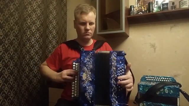 Вальс расставания (отрывок) на новой гармошке! смотреть онлайн