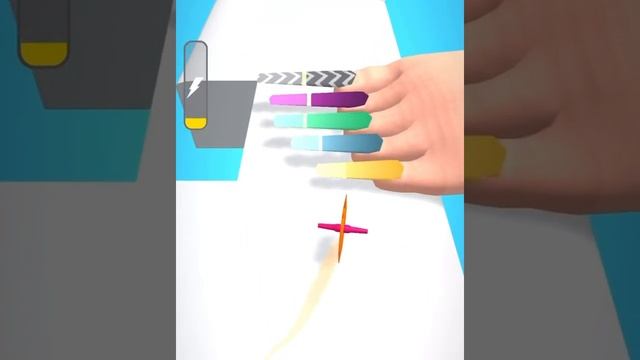 Nail Cut! BIG UPDATE!! All Levels - iOS, Android Gameplay Walkthrough! смотреть онлайн