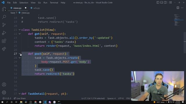 Easily Convert Django Function Based Views To Class Based Views смотреть онлайн