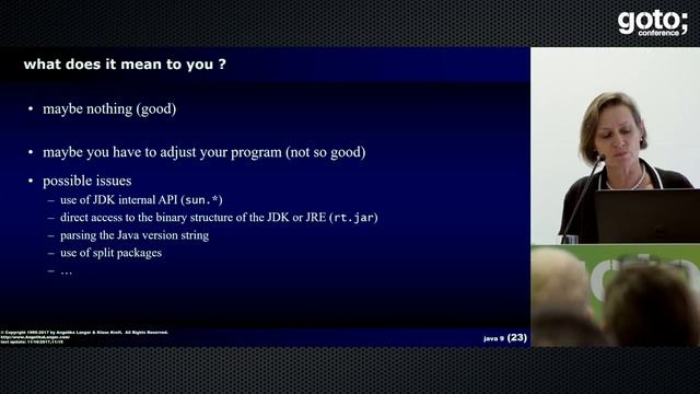 An Overview of Java 9 • Angelika Langer • GOTO 2017 смотреть онлайн